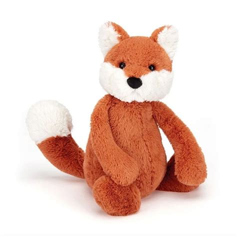 Peluche Renard Roux Jellycat La Malle à Confettis