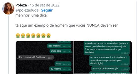 BOCA NO TROMBONE ITAGUAÍ Homem pede nude a voluntária em troca de doação de marmitas