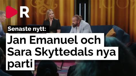 Riks Live Sara Skyttedal Och Jan Emanuels Nya Parti Youtube