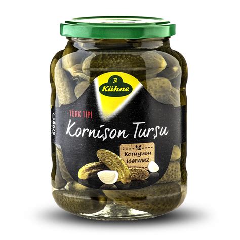 Cmarket Kuhne Turkish Type Gherkin Pickle 670 G