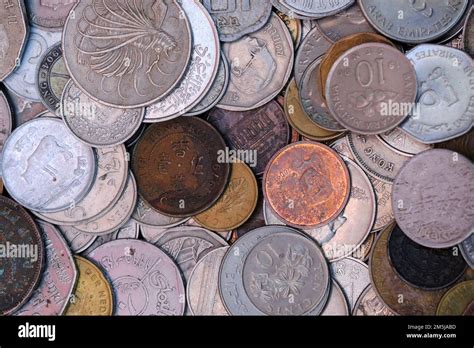 Old Indian Coins Background Currency Of India Ancient Indian Coins