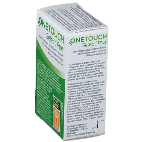 One Touch Select Plus Controlevloeistof 3,75 ml - Farmaline