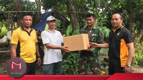 Sinergi Polri Dan Tni Kota Mojokerto Beri Bantuan Bagi Warga Terdampak