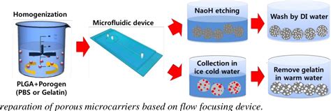 Figure 1 From Preparation Of Plga Porous Microcarrier Based On Microfludic Device Semantic Scholar