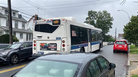 Mta Nyct Orion Vii Ng Hybrid On The Q Bus Homelawn