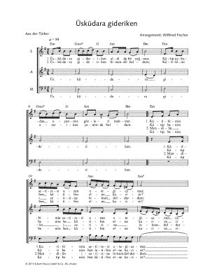 Üsküdara gideriken Sheet Music 1 Arrangement Available Instantly