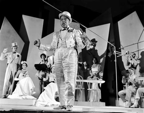 Louisa3202424 Louis Armstrong Holds His Trumpet As He Pe Flickr