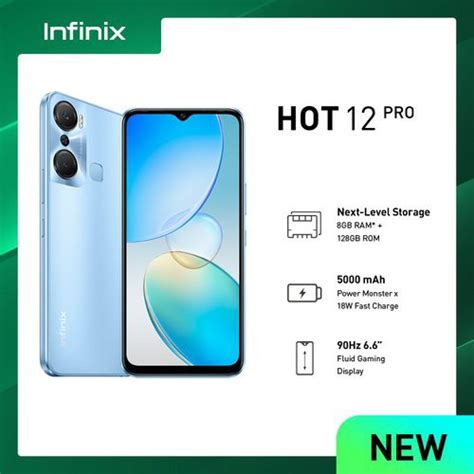 Jual Infinix Hot 12 Pro 8 128 Nfc Garansi Resmi Shopee Indonesia