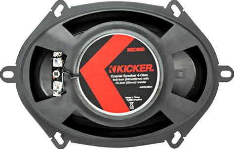 Best Buy Kicker Ks Series X Way Car Speaker With Polypropylene