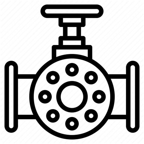 Engineer Factory Industrial Technology Valve Icon Download On