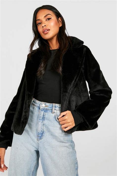 Womens Faux Fur Coat Boohoo Uk