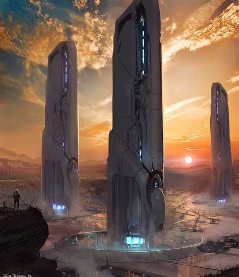 Rogue Telemetry Sci Fi Concept Art Futuristic Art Sci Fi Landscape