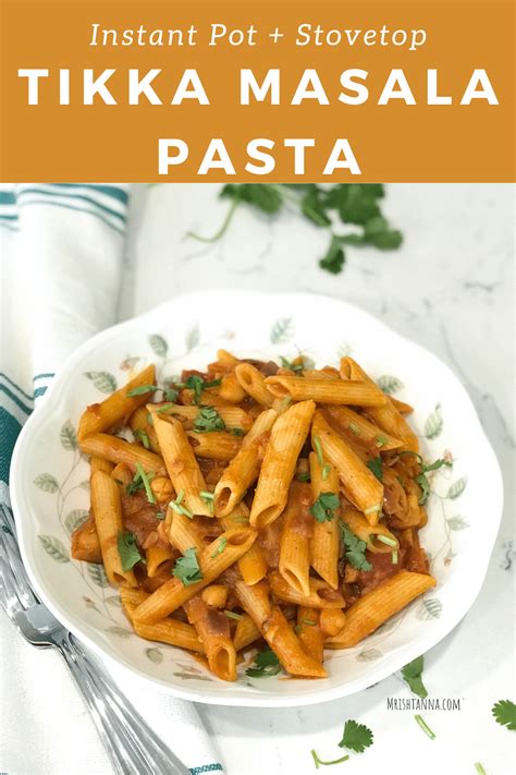 Tikka Masala Pasta Simple Sumptuous Cooking