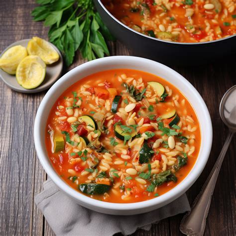 Easy Vegetable Orzo Soup Recipe for Beginners