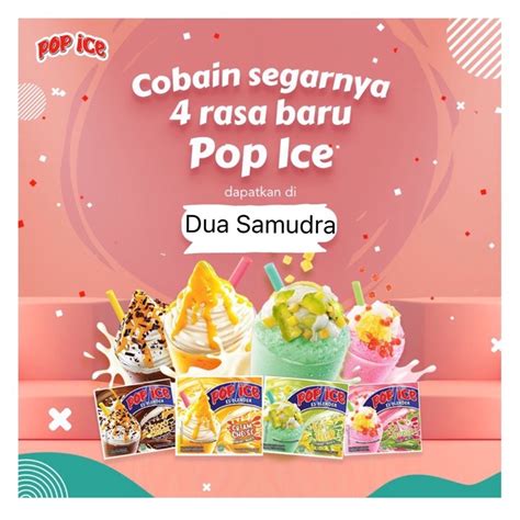 Jual C 11 Pop Ice Berbagai 1 Renteng Isi 10 Pcs Macam Rasa Pop Es