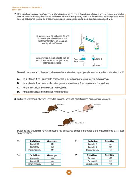 Cuadernillo Ciencias Naturales 11 1 Pdf