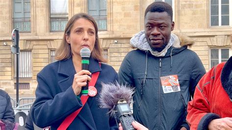 Devant l Assemblée itw de Sophie Binet CGT au Rassemblement contre