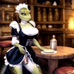 Skyrim Hentai Xxx Argonian Ai Generated Chastity Cage Futanari