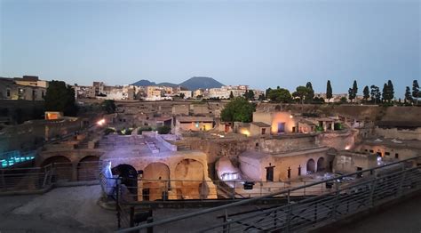 The Fridays Of Herculaneum Evening Guided Visits To The Archaeological