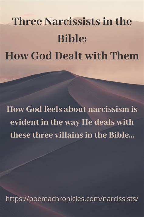 3 Narcissists In The Bible How God Took Them Out Artofit