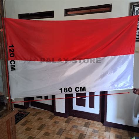 Jual Bendera Merah Putih Cm X Cm Bendera Indonesia Besar