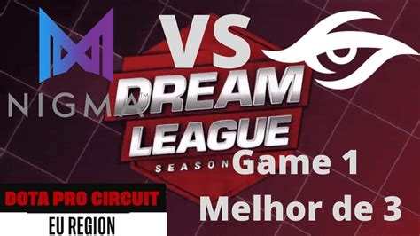 Dota 2 DreamLeague Season 14 DPC EU Upper Division Nigma VS Team