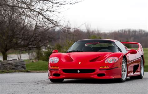 Wallpaper Ferrari, Red, F50 images for desktop, section ferrari - download