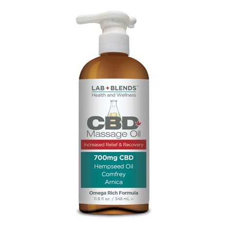 Biotone Lab Blends Cbd Massage Oil 118 Oz Telli Industries