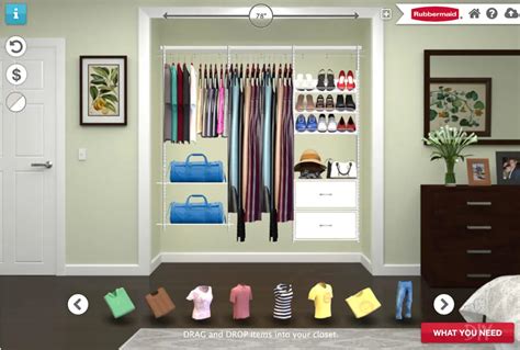 Rubbermaid Closet Designer | Dandk Organizer