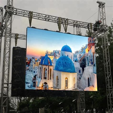 P5 Slim Panel Outdoor Led Screen 5mm Pixel Pitch Outdoor Rental Led