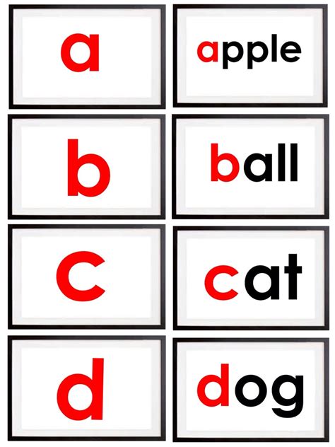 Alphabet A-z Phonics Flashcards. 84 PDF Full A4 Alphabet Flashcards ...