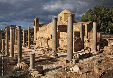 Basilica Panagia Chrysopolitissa Agia Kiriaki Church In Pathos