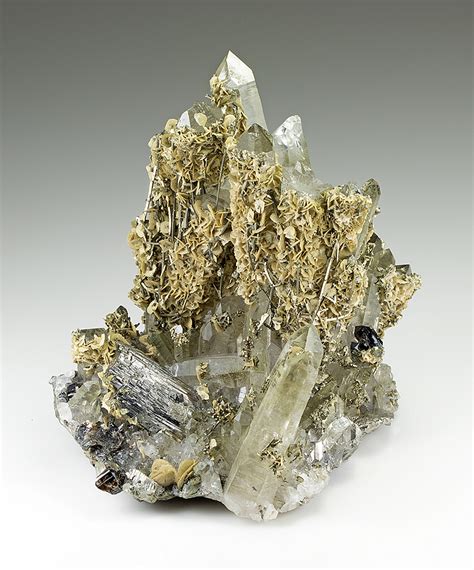 Pyrite With Arsenopyrite Quartz Cassiterite Siderite Minerals For