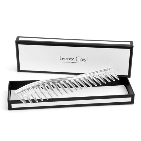 Detangling Comb - Clear - Leonor Greyl USA