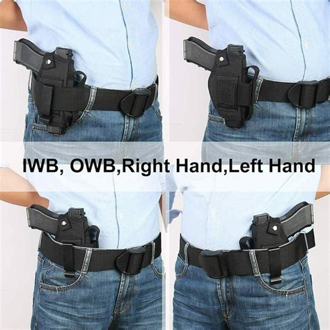 Universal Gun Holster For Concealed Carry Iwb Owb With 2x Pistol