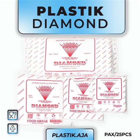 Jual Plastik Anti Panas Plastik Tahan Panas X Diamond Food