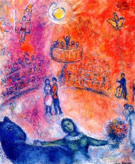 Circus, c.1980 - Marc Chagall - WikiArt.org