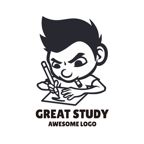 Great Study Logo 34467301 Vector Art At Vecteezy