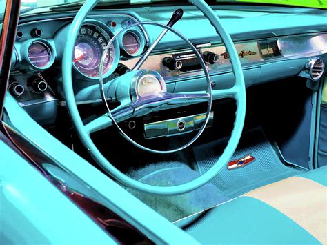 1957 Chevrolet Bel Air Dash V3 Photograph By John Straton Pixels