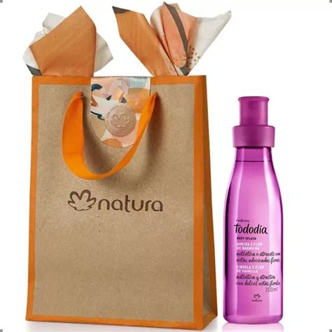 Kit Presente Especial Dia Das Mães Body Splash Natura Tododia Ameixa E