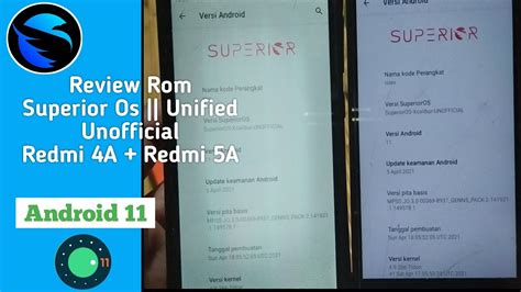 Review Rom Superior Os X Calibur Versi Rova Redmi A Redmi A