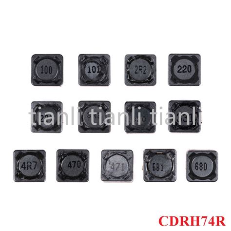 10PCS CDRH74R Inductance Wire Wound Chip Shielded Inductor 2 2 3 3 4 7