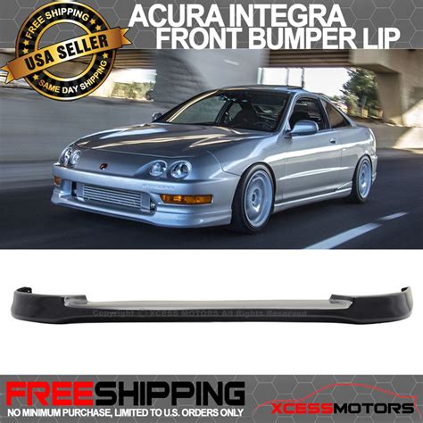 98 01 Acura Integra Usdm Optional Poly Urethane Front Bumper Lip Spoiler Bodykit Ebay