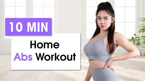 10 Min Home Abs Workout Not Sweaty Slow And Strong Sixpack Workout