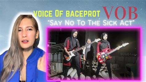 REAKSI Voice Of Baceprot VOB Say No To The Sick Act Live In