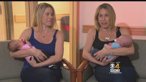 Twin Sisters Give Birth Within Minutes Of Each Other In The Same