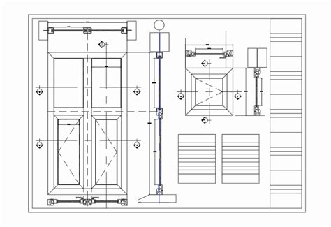 Pvc Window Detail In Autocad Download Cad Free 6873 Kb Bibliocad