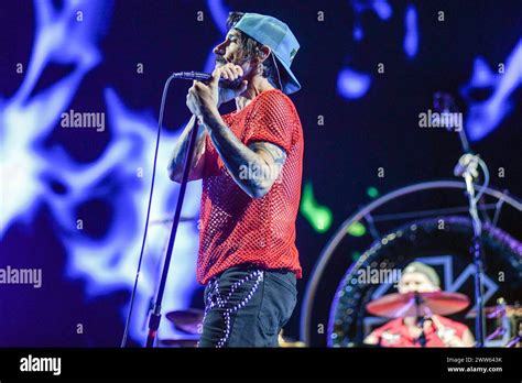Anthony Kiedis Vocals Red Hot Chili Peppers Live In Buenos Aires Argentina Stock Photo Alamy