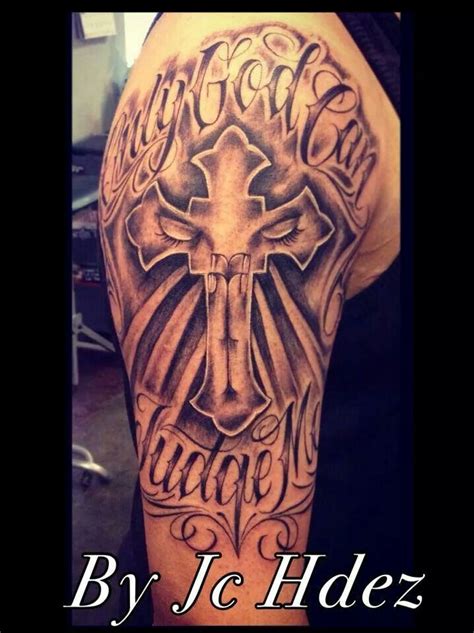 Only God Can Judge Me Tattoo With Cross Stevenvanzandtthetimeofyourlife