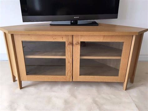 15 Photos Corner Tv Unit With Glass Doors